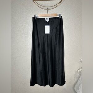 Reformation Black Maxi Skirt